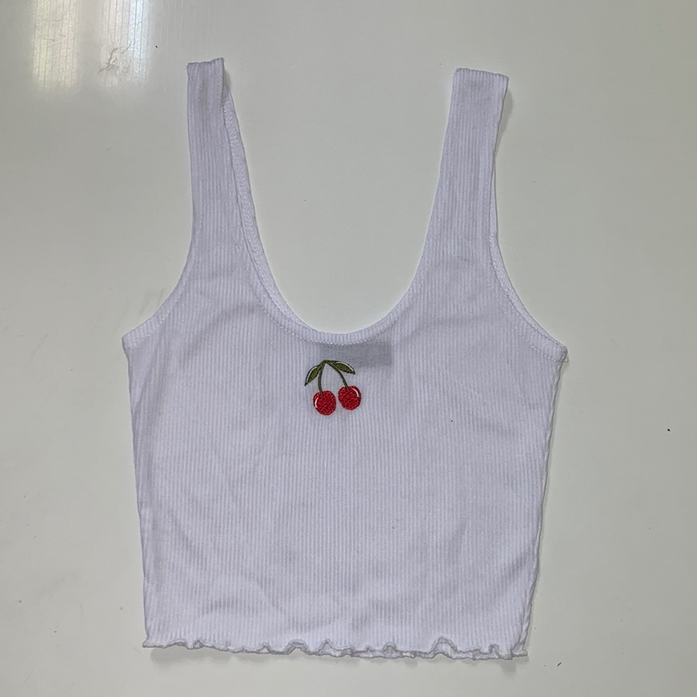 Cherry Crop Tank